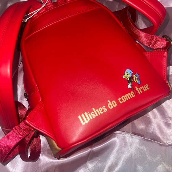 Loungefly Red Character Backpack - Picture 8 of 9